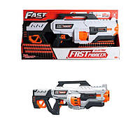 Автомат на бат-ці 61,5см,м'які кулі 36шт,в кор-ці,63х31х7,5см №BIG530(10)