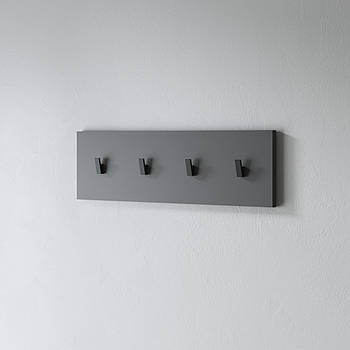 Вішалка настінна VAYS для одягу на 4 гачки M-47