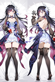 Дакімакура 150х50см Гисиленса Хонкай Стар Рейл Подушка з наволочкою двостороння