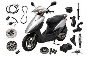 Запчастини на скутер