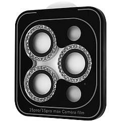 Захист камери Proove VS1 iPhone 15 Pro/15 Pro Max dark blue silver