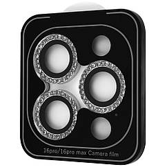 Захист камери Proove VS1 iPhone 16 Pro/16 Pro Max black titanium silver titanium