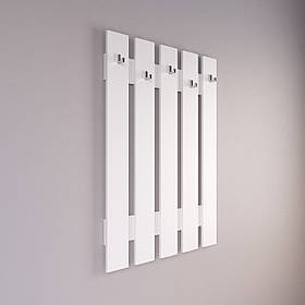 Вішалка настінна VAYS D-5, з гачками, ЛДСП, 77×110 см - для передпокою, коридору, прихожої