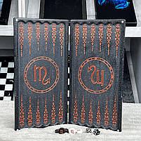 Нарди з каменю Скорпіон 30х15см подарункові, фото 3