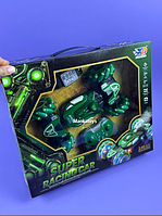 Машинка трюкова на радіоуправлінні пульт та браслет, мелодії, парогенератор 3688 G 165 A акумулятор 3.7 V