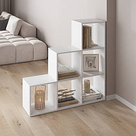 Полка для книг VAYS, стелаж для дому на 6 комірок M-39