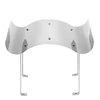 Кришка для димоходу MSW з нержавіючої сталі 0,6 мм, захист від дощу та снігу, легка установка, 4 мм кронштейни. 720193