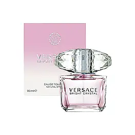 Versace Bright Crystal 90 мл (Версаче Брайт Крістал) жіноча кольорова туалетна вода AIW W