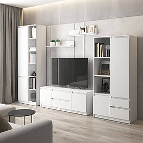 Комплект меблів у вітальню VAYS, шафа R-26 шафа R-27 тумба R-28 полиці М-22