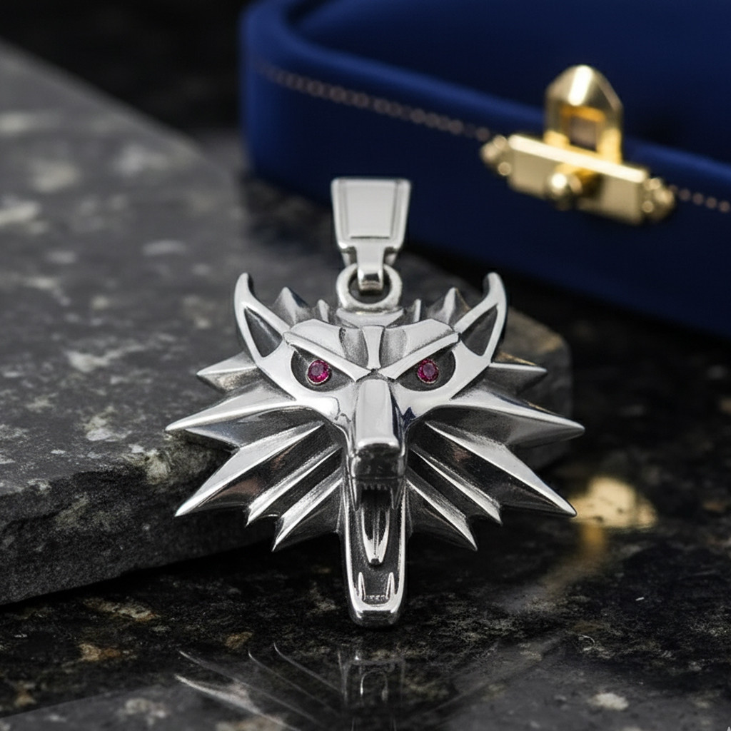 Срібний кулон "Відьмак" (Witcher) DARIY 4106