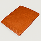 ТУніверсальний тент "ORANGE" 8×10 м 120 г/м² — водонепроникний поліпропіленовий тент із люверсами, яскравий помаранчевий, фото 5