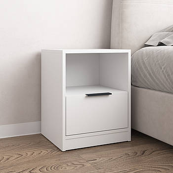 Тумба приліжкова VAYS M-31, з шухлядою та полицею, ЛДСП, 40х35х50 см – для спальні