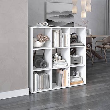 Полка для книг VAYS, стелаж для дому на 9 комірок M-20