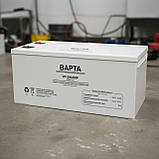 Акумулятор Гелевий 200Ah 12V для сонячних панелей та ДБЖ перезаряжаємі від 1000 циклів, для зарядки ноутбуків телефонів, фото 4