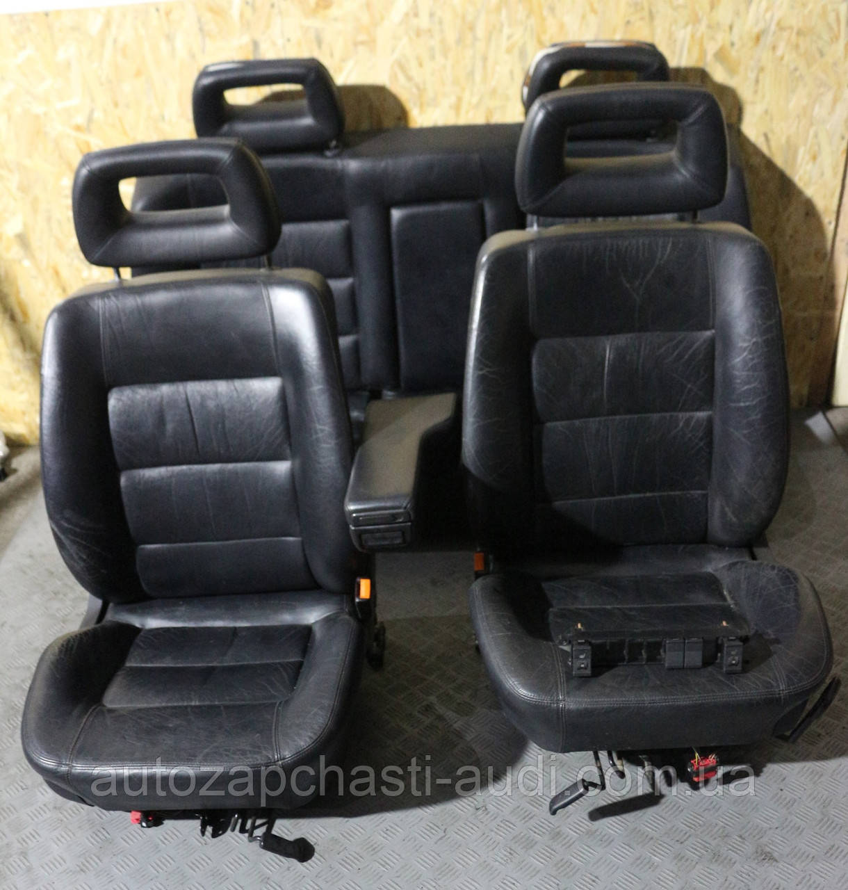 Кожаный салон седан, сидения с подогревом Audi 100 A6 C4 91-97г - фото 1 - id-p489486336