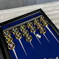 Нарди зі скла 61×27×5см подарункові, фото 8