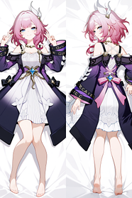 Дакімакура 150х50см Кірена Хонкай Стар Рейл Подушка з наволочкою двостороння