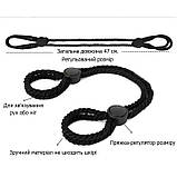 Універсальні наручники для рук і ніг БДСМ Бежевий - Садо-мазо, фото 7