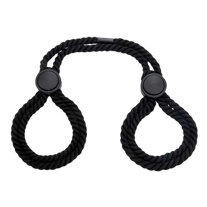 Універсальні наручники для рук і ніг БДСМ Чорний - Садо-мазо, фото 1