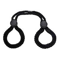 Универсальные наручники для рук и ног БДСМ Черный - Садо-мазо