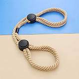 Універсальні наручники для рук і ніг БДСМ Бежевий - Садо-мазо, фото 8