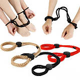 Універсальні наручники для рук і ніг БДСМ Бежевий - Садо-мазо, фото 4