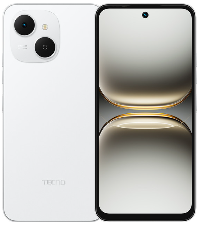 Смартфон Tecno Spark 40c (KM4k) 4/128Gb Veil White (4894947093036) UA UCRF