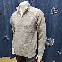 Светр Vicente чоловічий джемпер напівзамка XL беж L