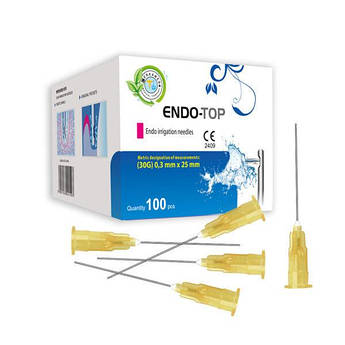 ENDO-TOP Cerkamed ендотоп Ендодонтичні аплікаційні голки для промивання іригації кореневих каналів
