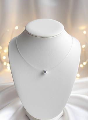 Срібне кольє (волосінь) DARIY 023(л), фото 1