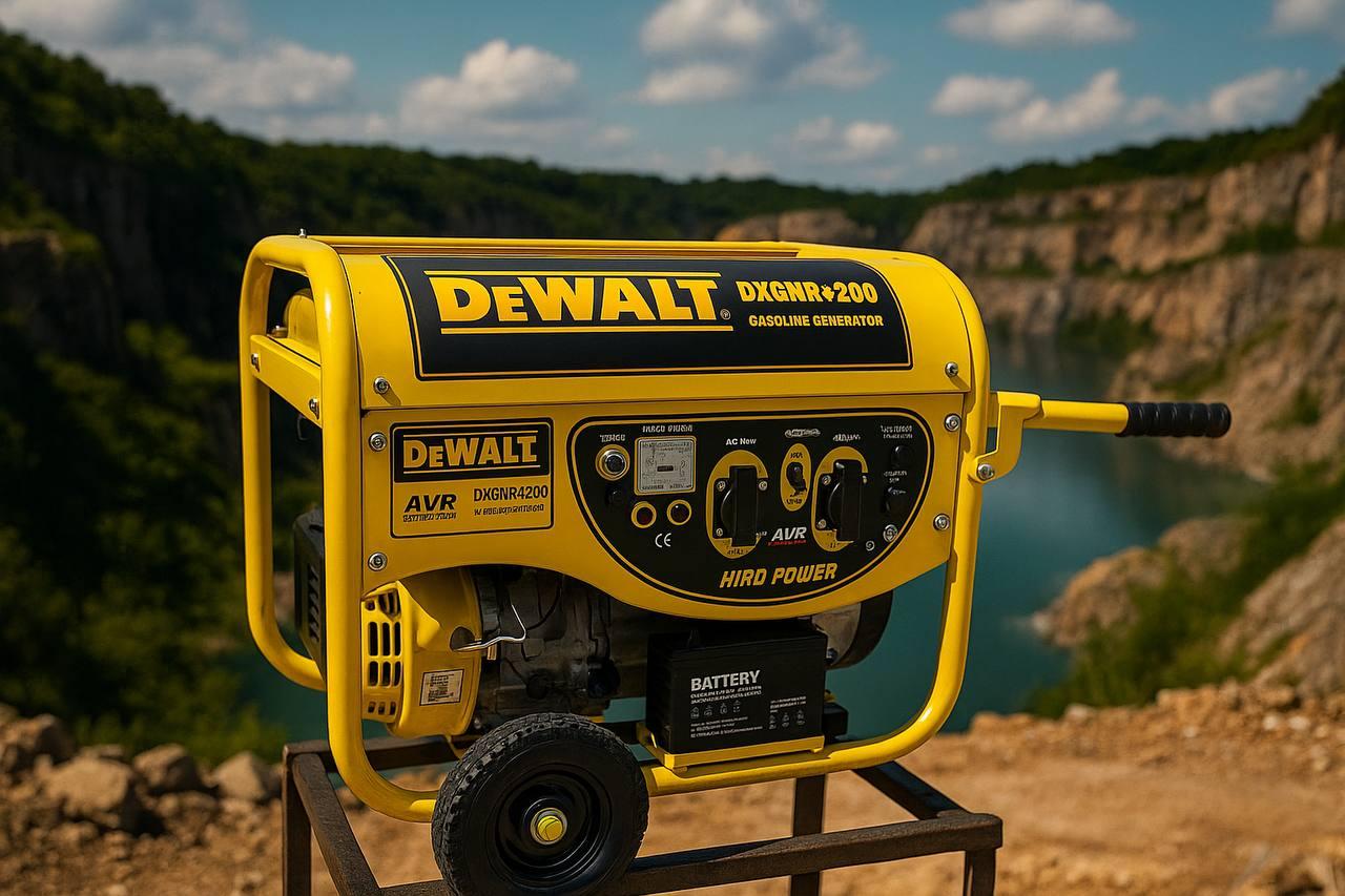 Газ-Бензиновий мультипаливний генератор Dewalt DXGNR 4200