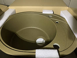 Гранітна кухонна мийка Aquasanitа - Helika Clarus sr 102 бронза