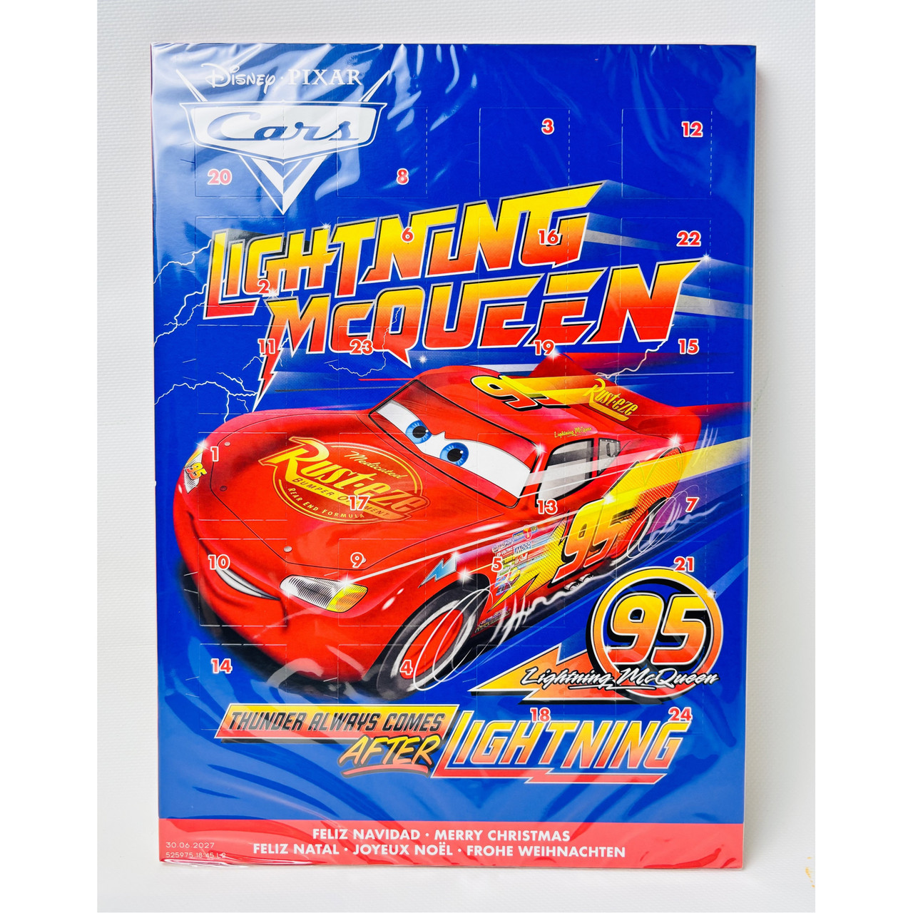 Адвент-календар “Тачки / Lightning McQueen” — 24 сюрпризи до Різдва