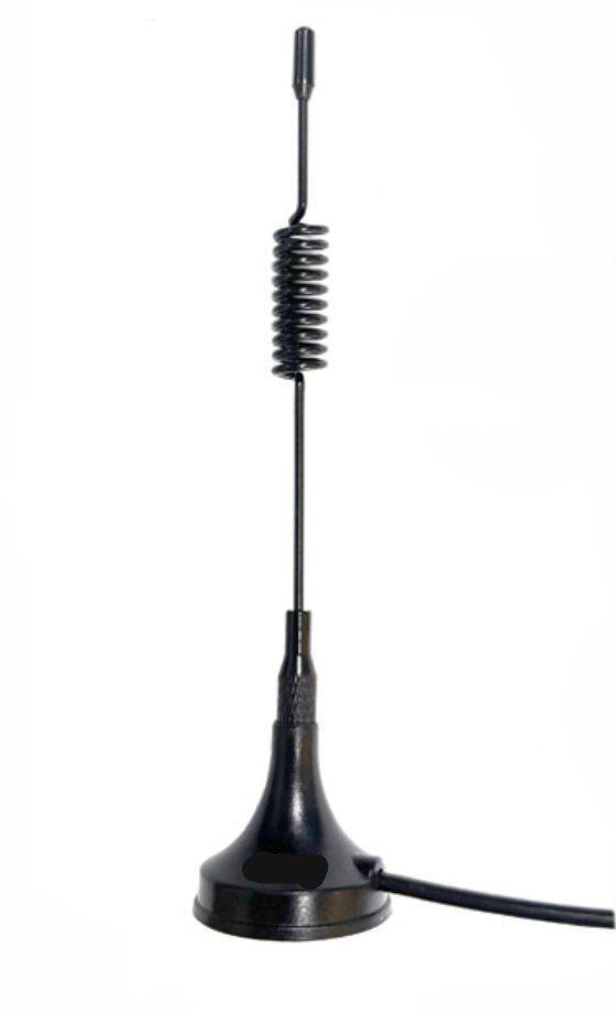 Антена LORA, висота 136 мм, кабель 3 м, SMA внутрішня голка, на присосці