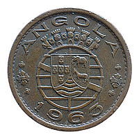 Ангола 1 ескудо, 1963