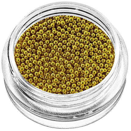 Бульонки Master Professional метал золото d=1 мм, фото 1