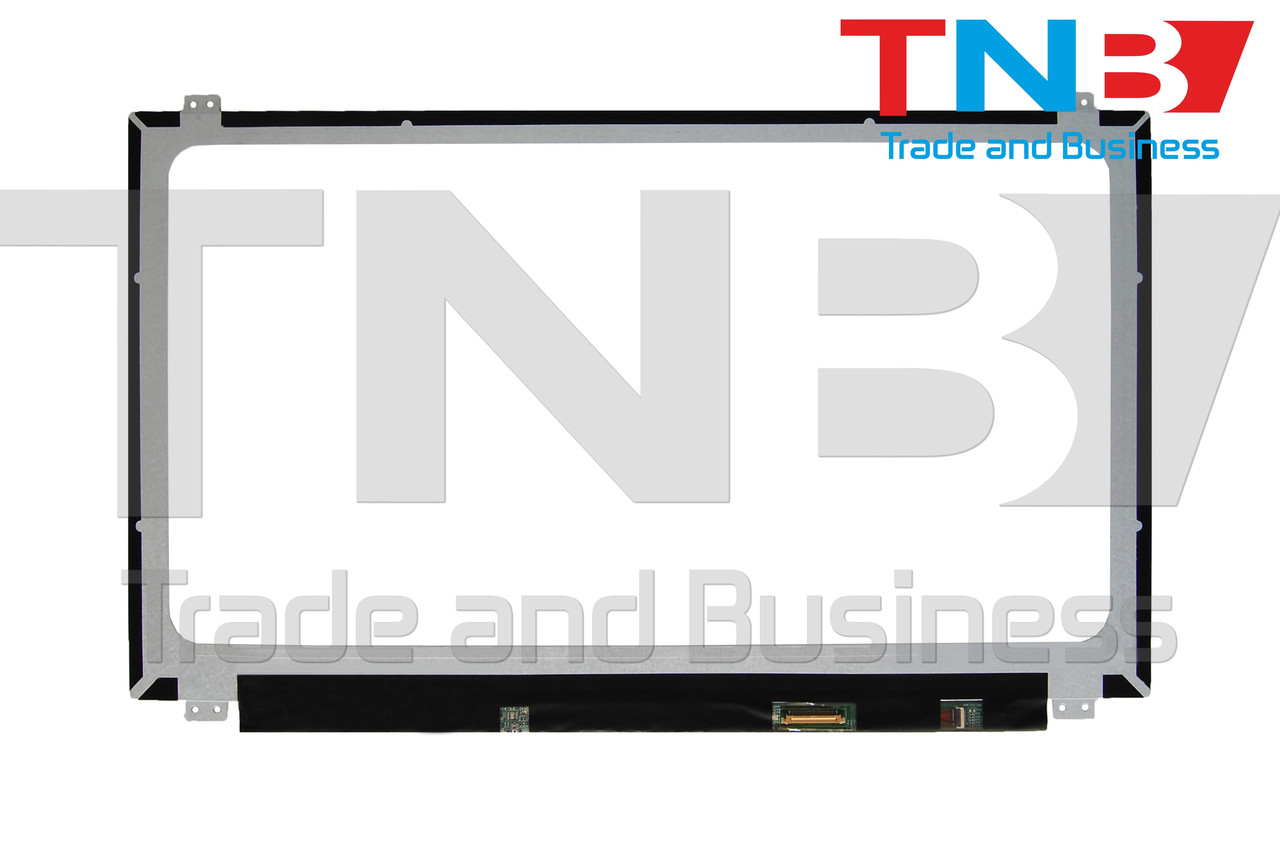 Матриця 15.6 FHD 1920x1080 30pin, разъем справа, ушки сверху и снизу NV156FHM-N41 гланцева IPS ОРИГІНАЛ, фото 1