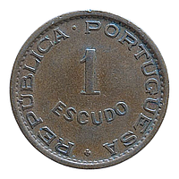 Ангола 1 ескудо, 1963