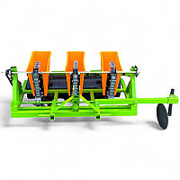 Часникосаджалка навісна високоточна 3 ряди Bizon з маркером