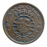 Ангола 1 ескудо, 1963