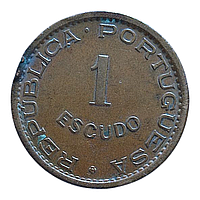 Ангола 1 ескудо, 1963