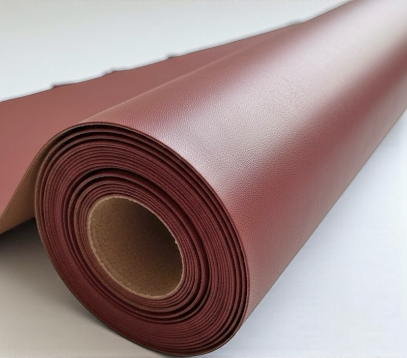 Натуральна шкіра Чепрак для взуття, ременів, сумок, меблів, підошви, товщина 2,5-3,0 мм. Бордово-коричневого кольору, фото 1