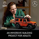 🚗 Конструктор із 2891 елемента у стилі Mercedes G500 | Колекційна модель авто | Деталізований набір, фото 9