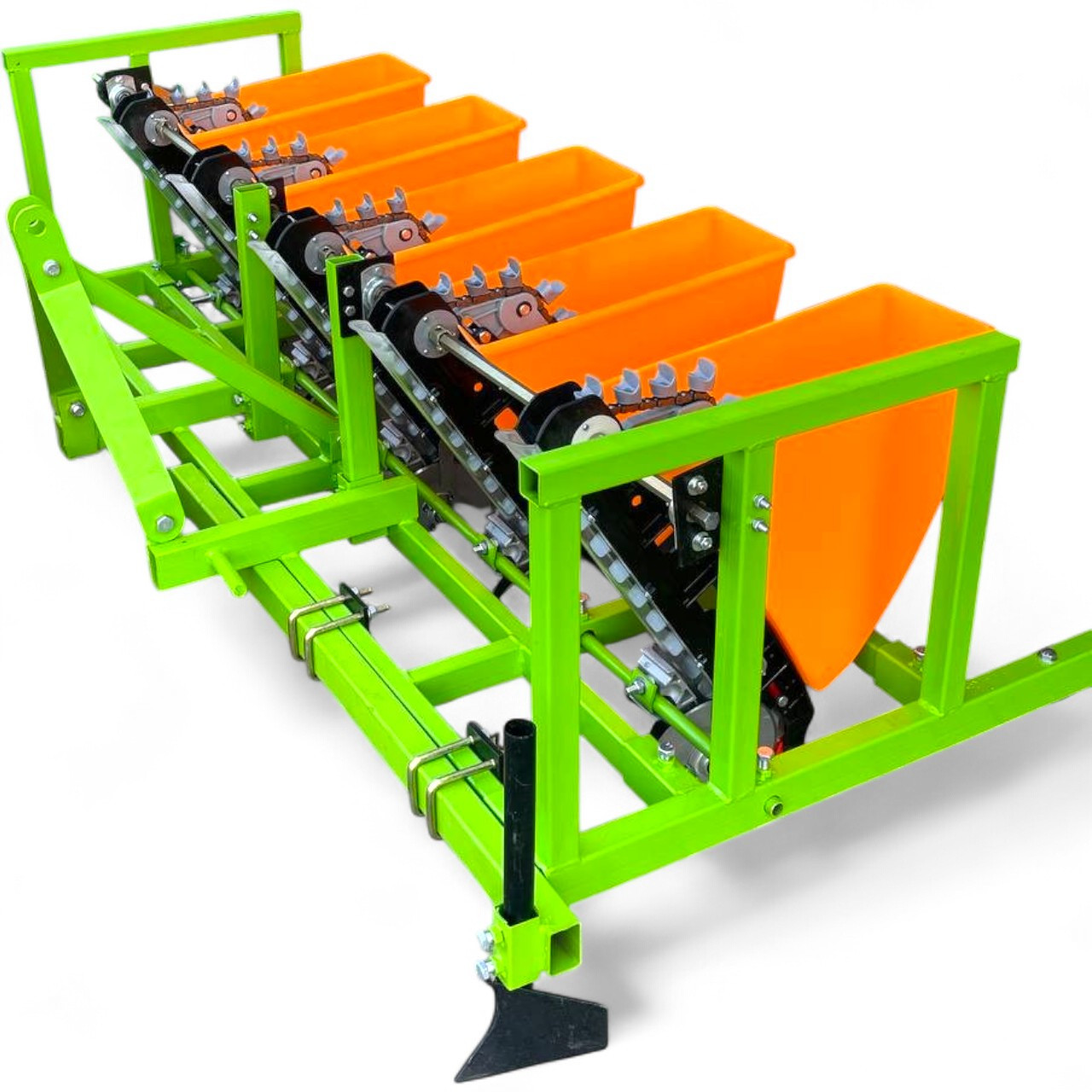 Часникосаджалка навісна високоточна 5 рядів Bizon з маркером, фото 1