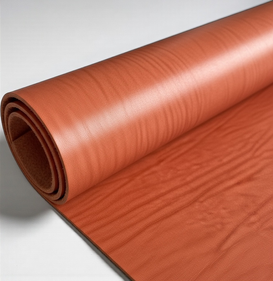 Натуральна шкіра Чепрак для взуття, ременів, сумок, меблів, підошви кінських упряжок товщиною 2,5 мм, Коньячного кольору, фото 1