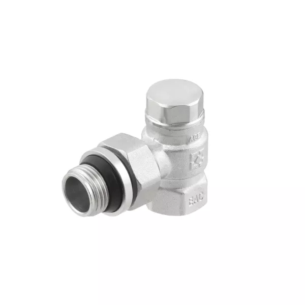 RAFTEC клапан запорный угловой 1/2"х1/2" (обратка) (NRK 11)