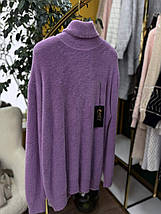 Розкішний жіночий светр, тканина "Альпака" 56, 60, 62 розмір 56, фото 4