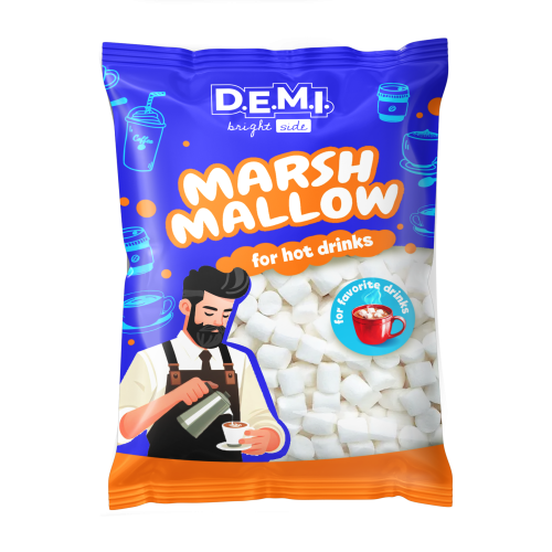 Маршмеллоу «Для гарячих напоїв» ТМ D.E.M.I. 500г