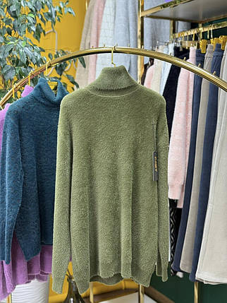 Розкішний жіночий светр, тканина "Альпака" розмір 56, фото 1