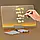 Світлодіодна дошка для малювання і нотаток 15х15см з підсвічуванням + розмальовки, фото 2